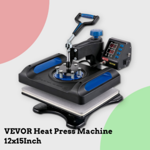 Anmeldelse af VEVOR Heat Press Machine 12x15Inch