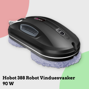 Anmeldelse af Hobot 388 Robot Vinduesvasker 90 W