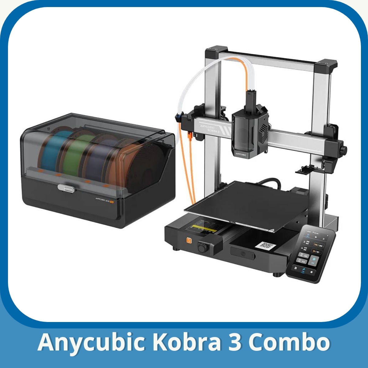 Anmeldelse af Anycubic Kobra 3 Combo