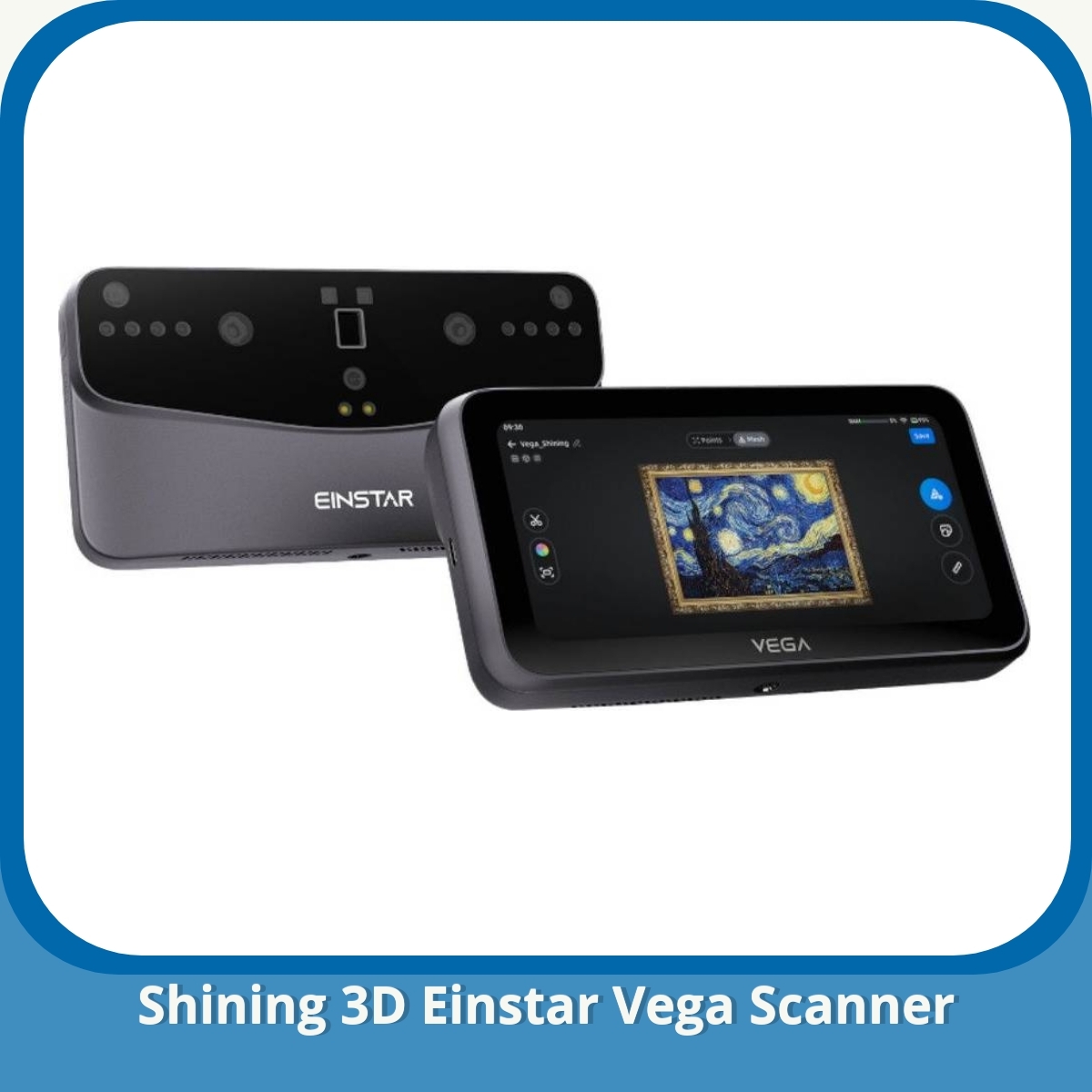 Anmeldelse af Shining 3D Einstar Vega Scanner