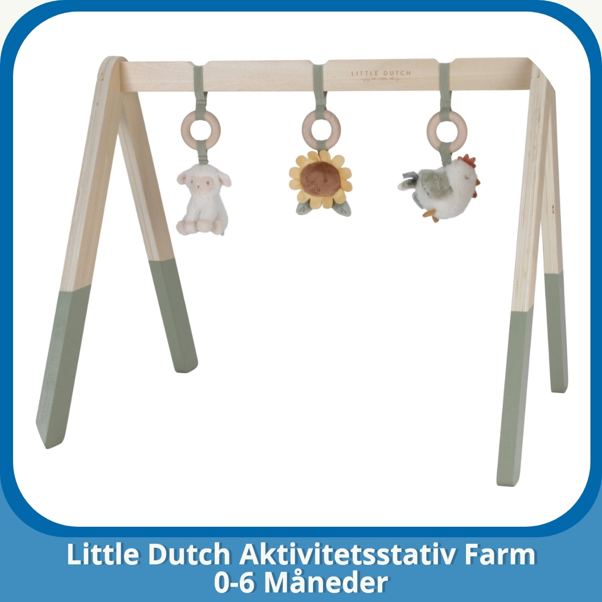 Anmeldelse af Little Dutch Aktivitetsstativ Farm 0-6 Måneder