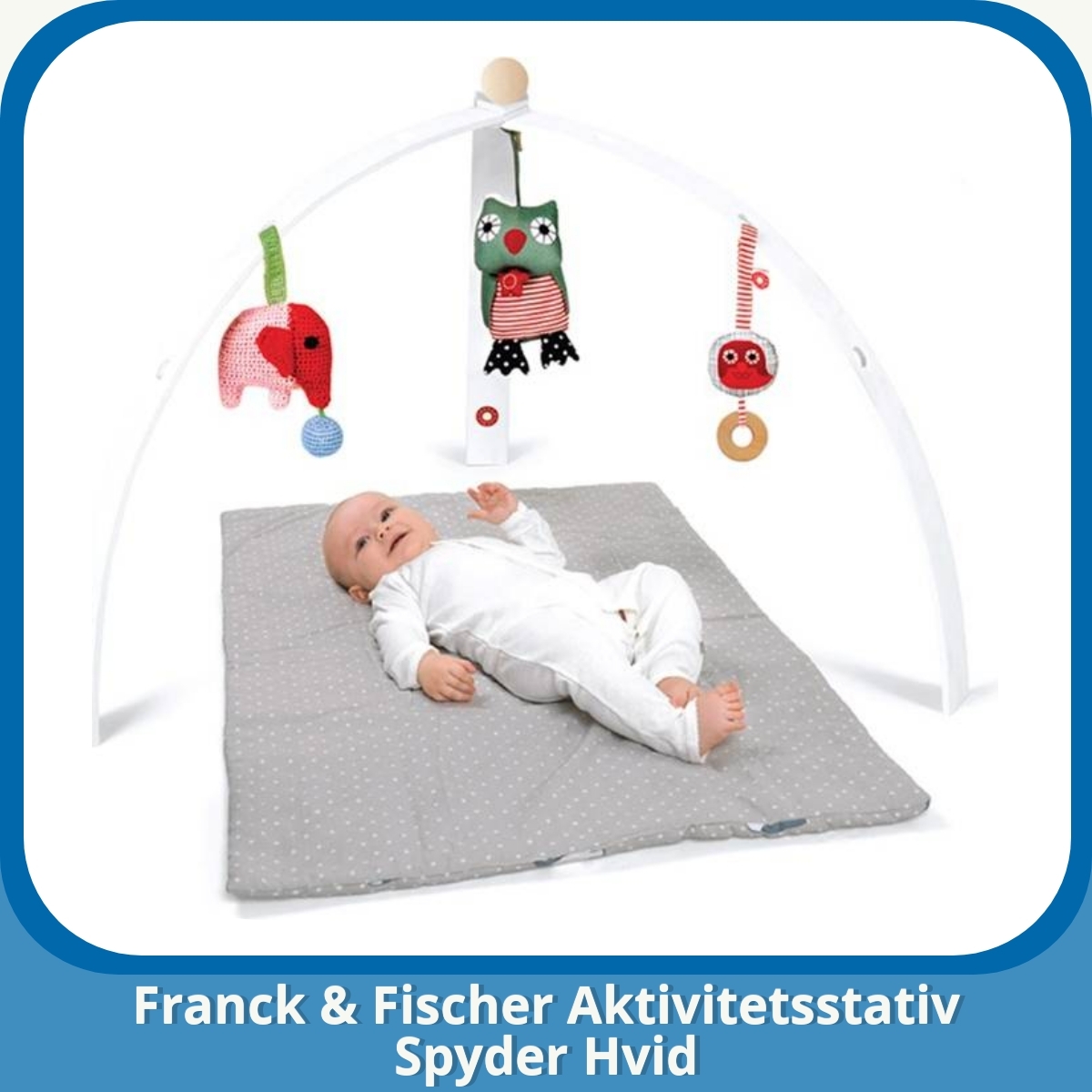 Anmeldelse af Franck & Fischer Aktivitetsstativ Spyder Hvid