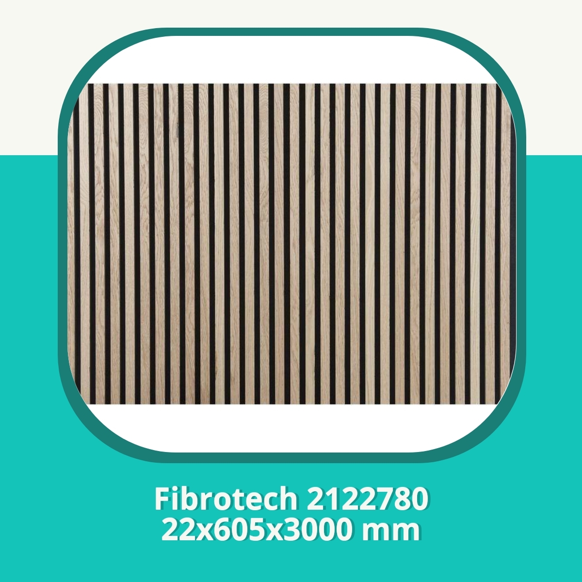 Anmeldelse af Fibrotech 2122780 22x605x3000 mm