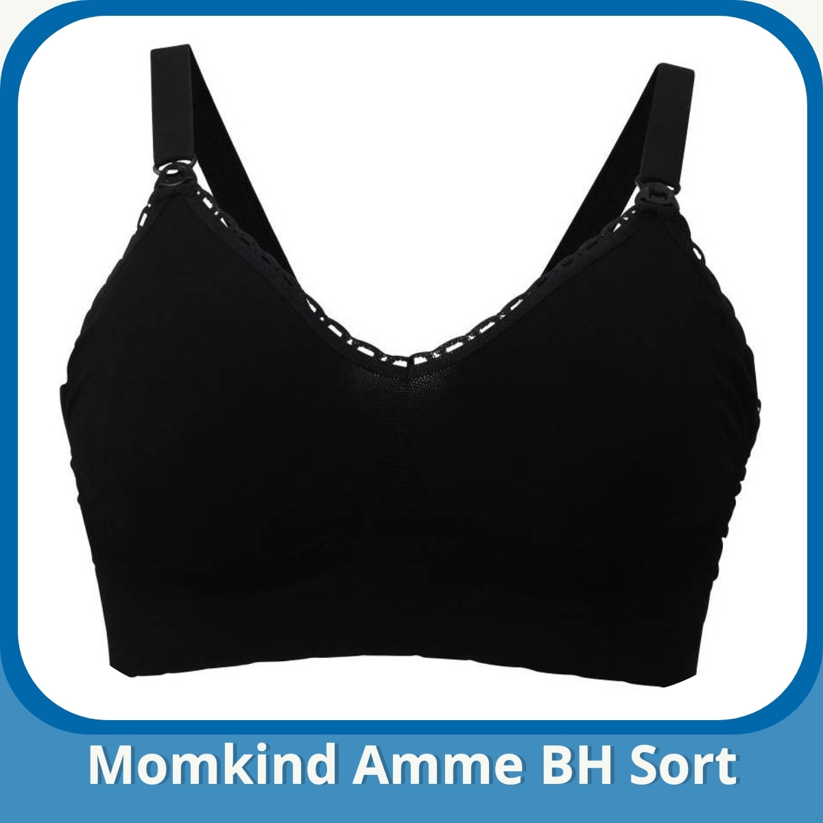Anmeldelse af Momkind Amme BH Sort