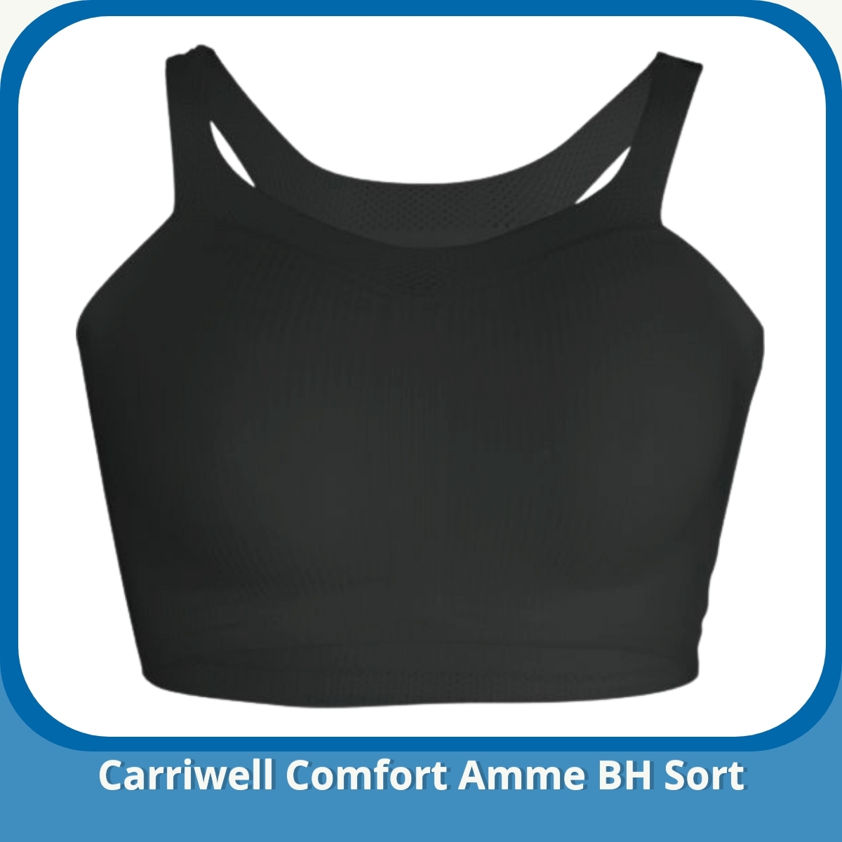 Anmeldelse af Carriwell Comfort Amme BH Sort