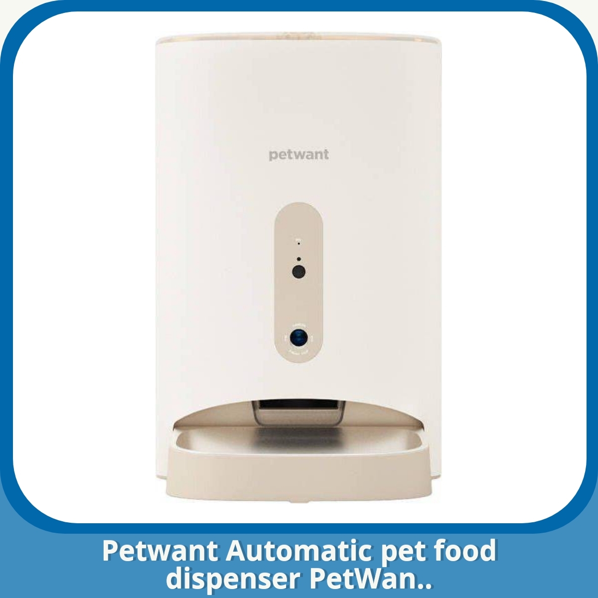 Anmeldelse af Petwant Automatic pet food dispenser PetWan..