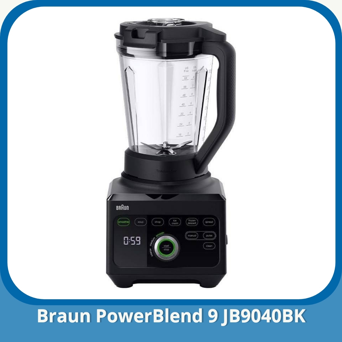Anmeldelse af Braun PowerBlend 9 JB9040BK