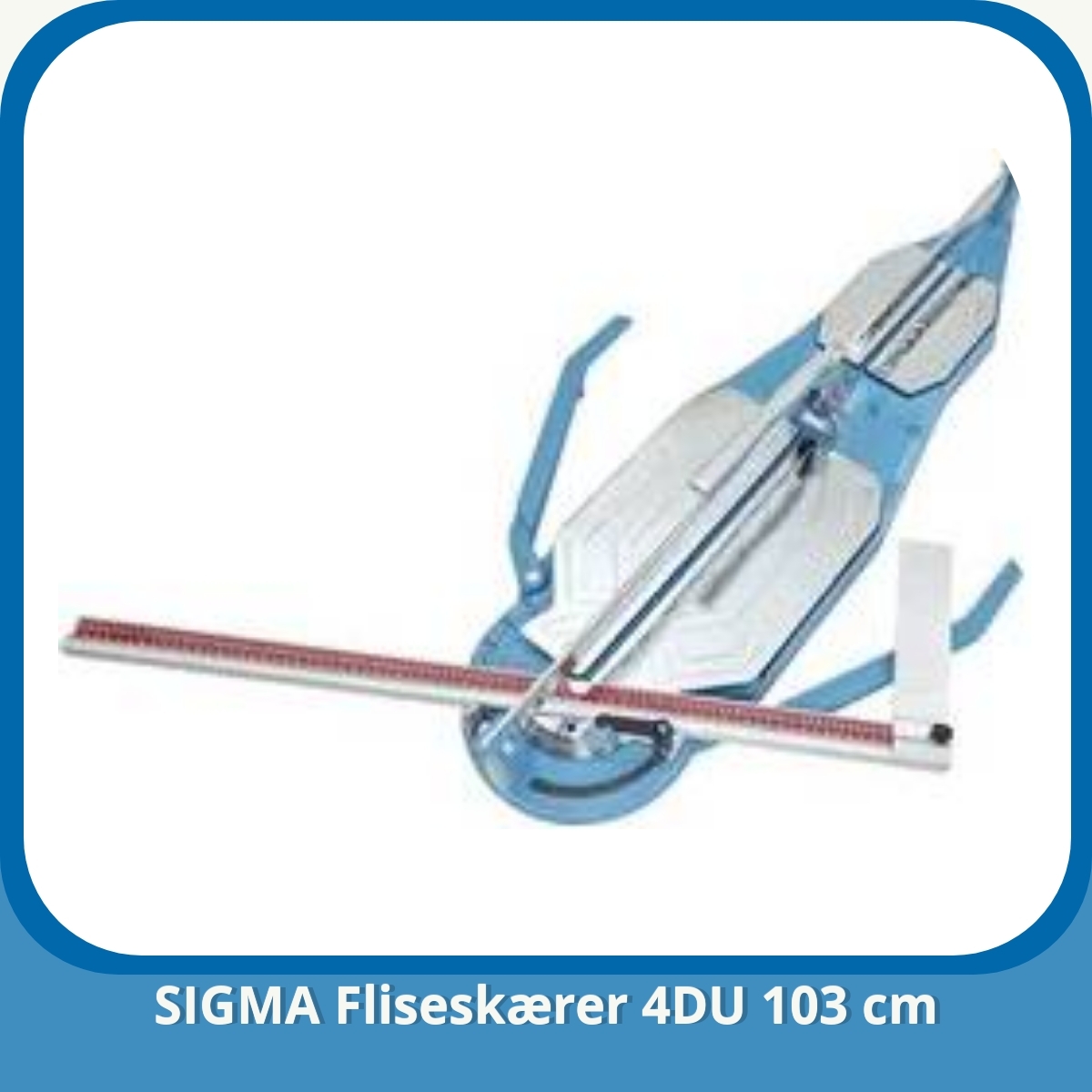 Anmeldelse af SIGMA Fliseskærer 4DU 103 cm