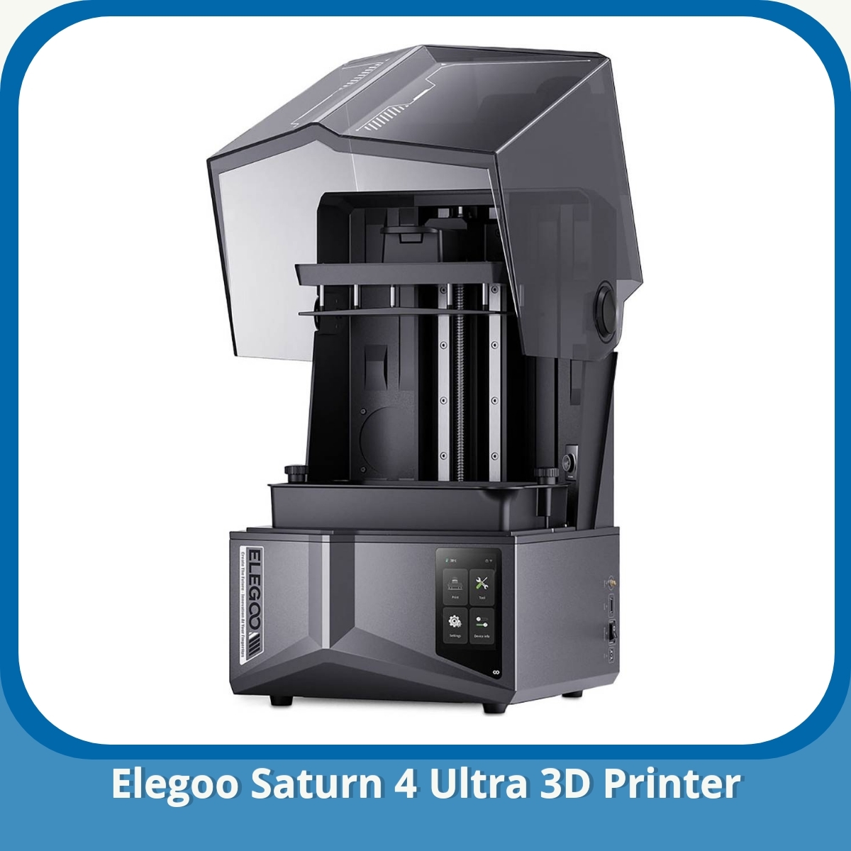 Anmeldelse af Elegoo Saturn 4 Ultra 3D Printer