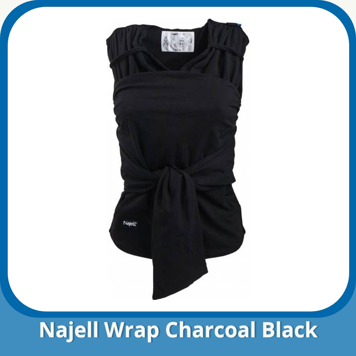 Anmeldelse af Najell Wrap Charcoal Black