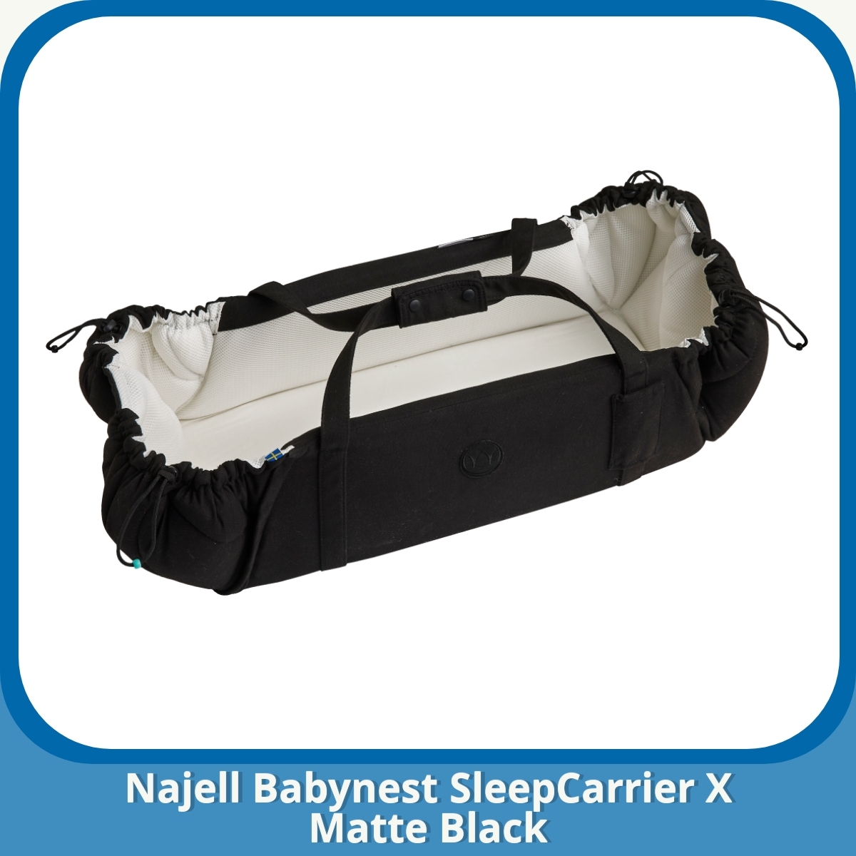 Anmeldelse af Najell Babynest SleepCarrier X Matte Black