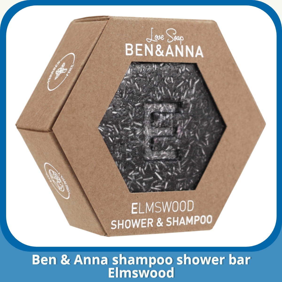 Anmeldelse af Ben & Anna shampoo shower bar Elmswood