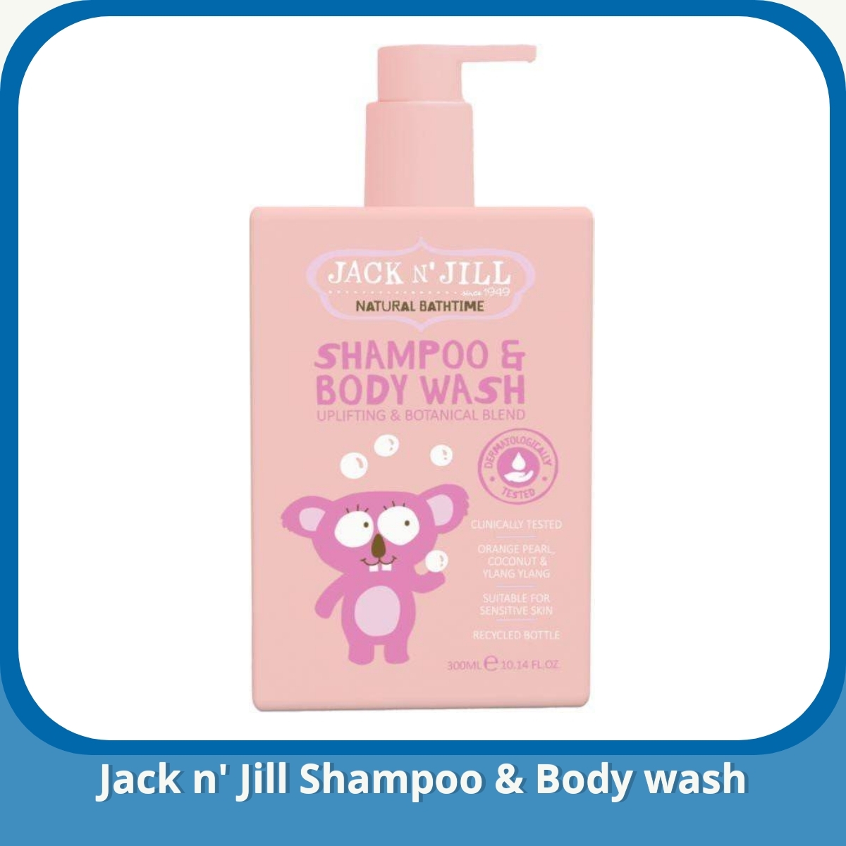 Anmeldelse af Jack n' Jill Shampoo & Body wash