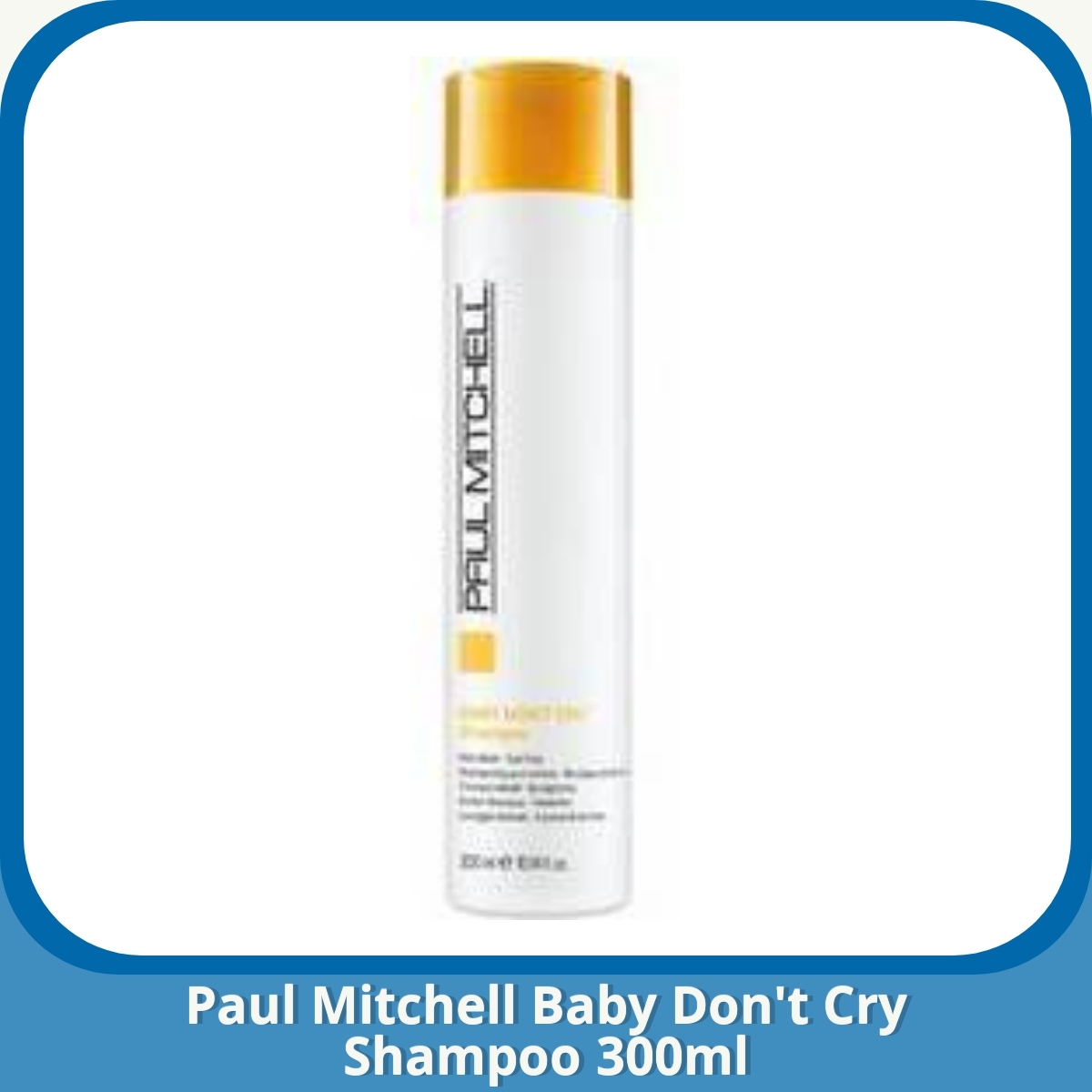 Anmeldelse af Paul Mitchell Baby Don't Cry Shampoo 300ml