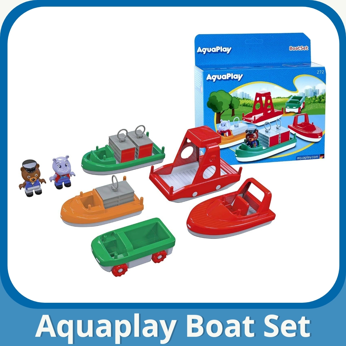 Anmeldelse af Aquaplay Boat Set