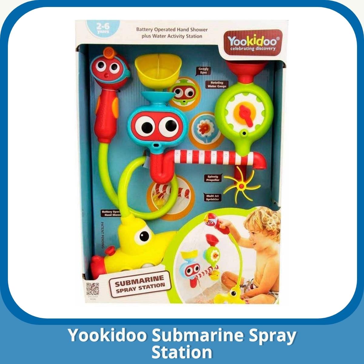 Anmeldelse af Yookidoo Submarine Spray Station