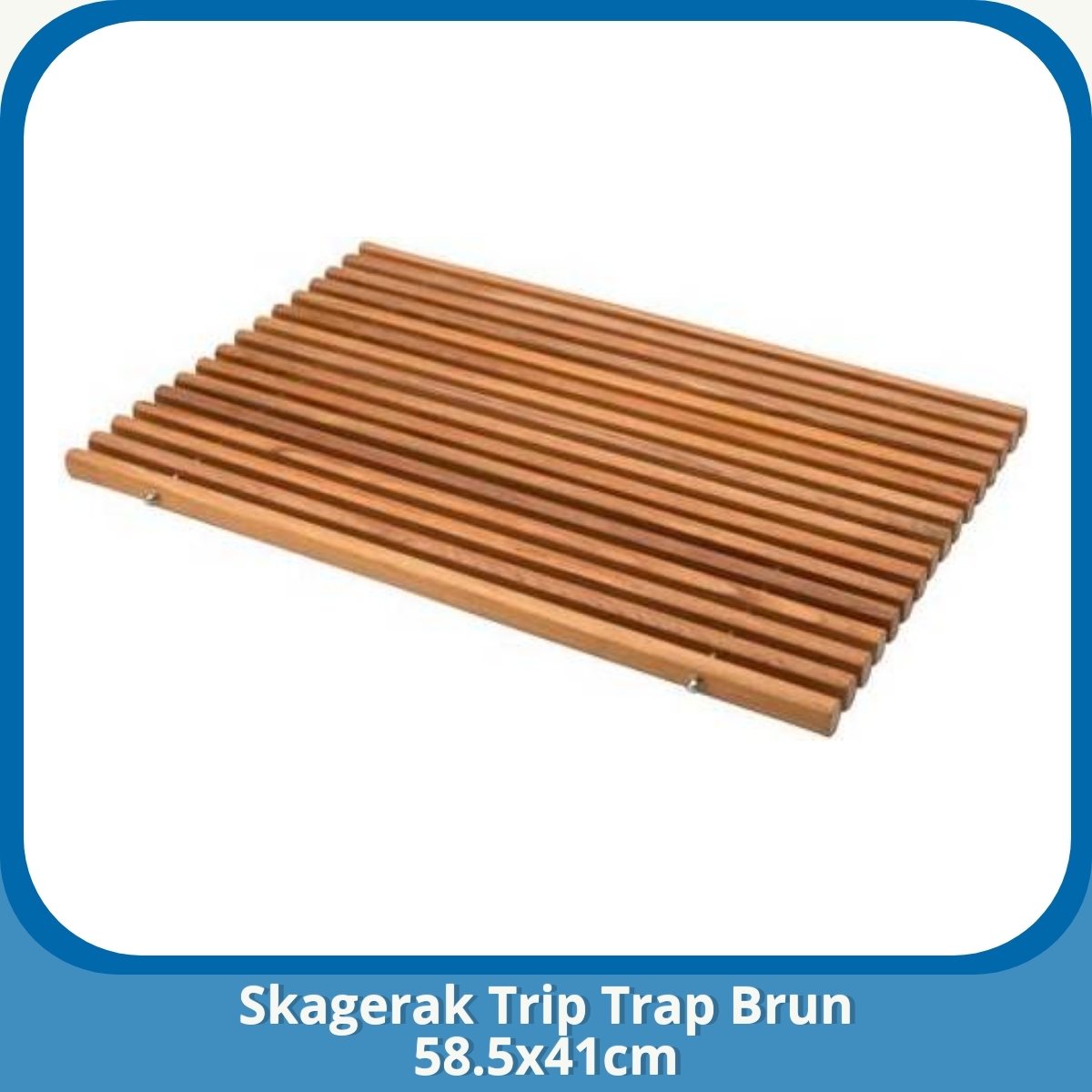 Anmeldelse af Skagerak Trip Trap Brun 58.5x41cm