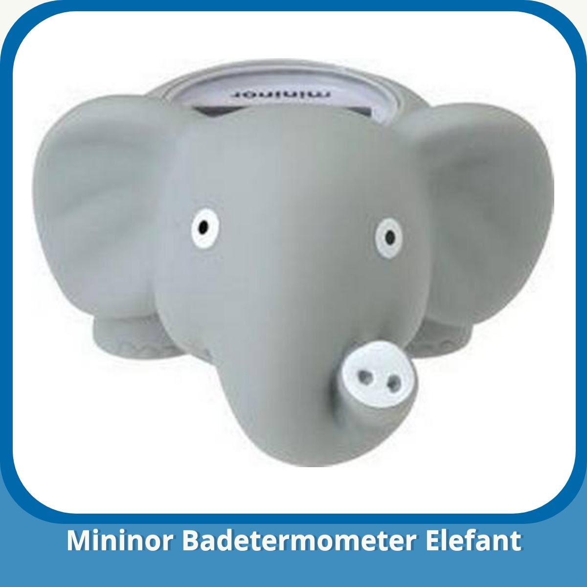 Anmeldelse af Mininor Badetermometer Elefant