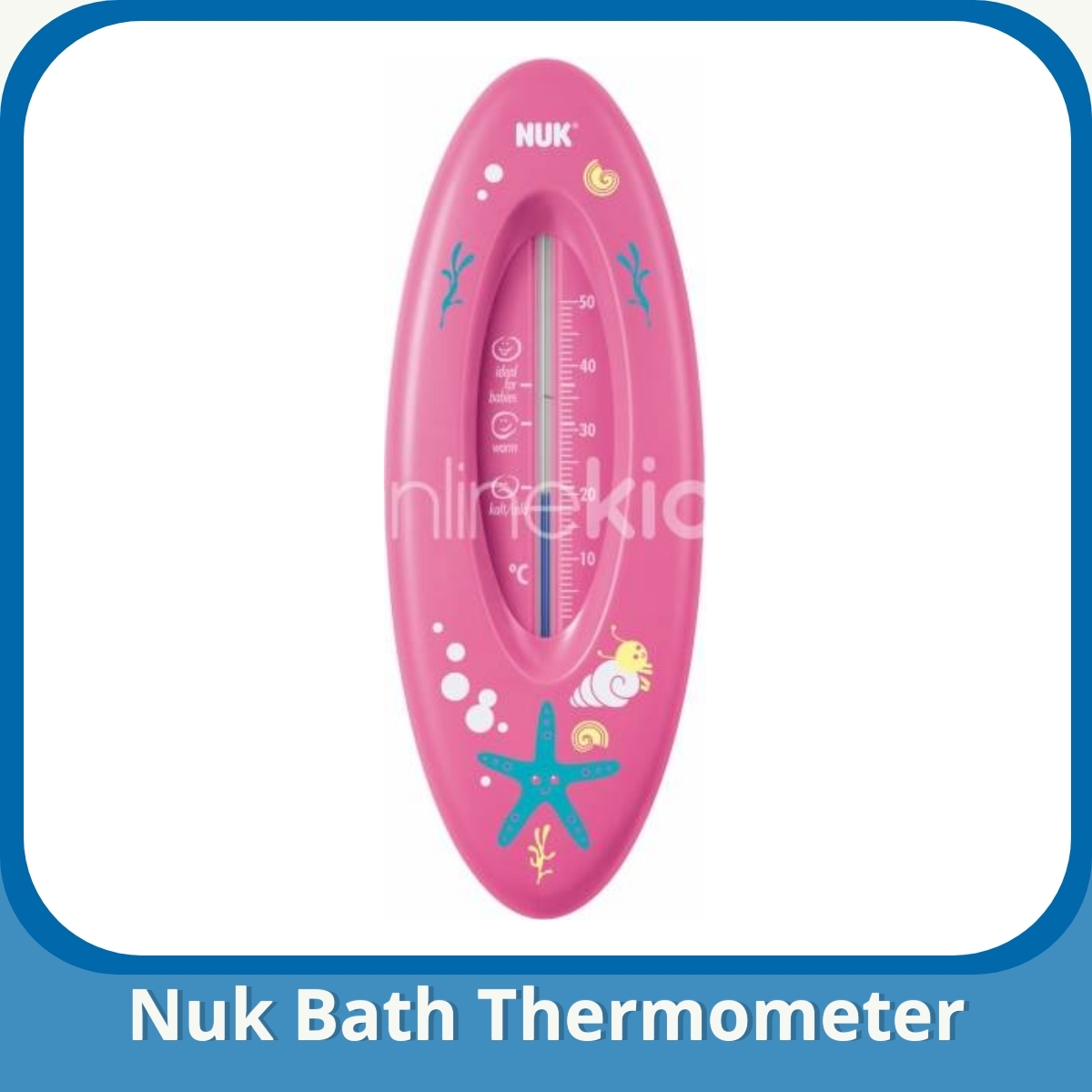 Anmeldelse af Nuk Bath Thermometer