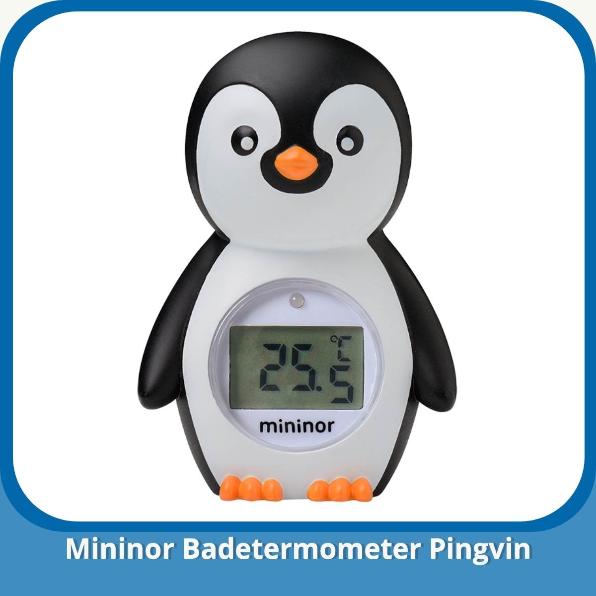 Anmeldelse af Mininor Badetermometer Pingvin