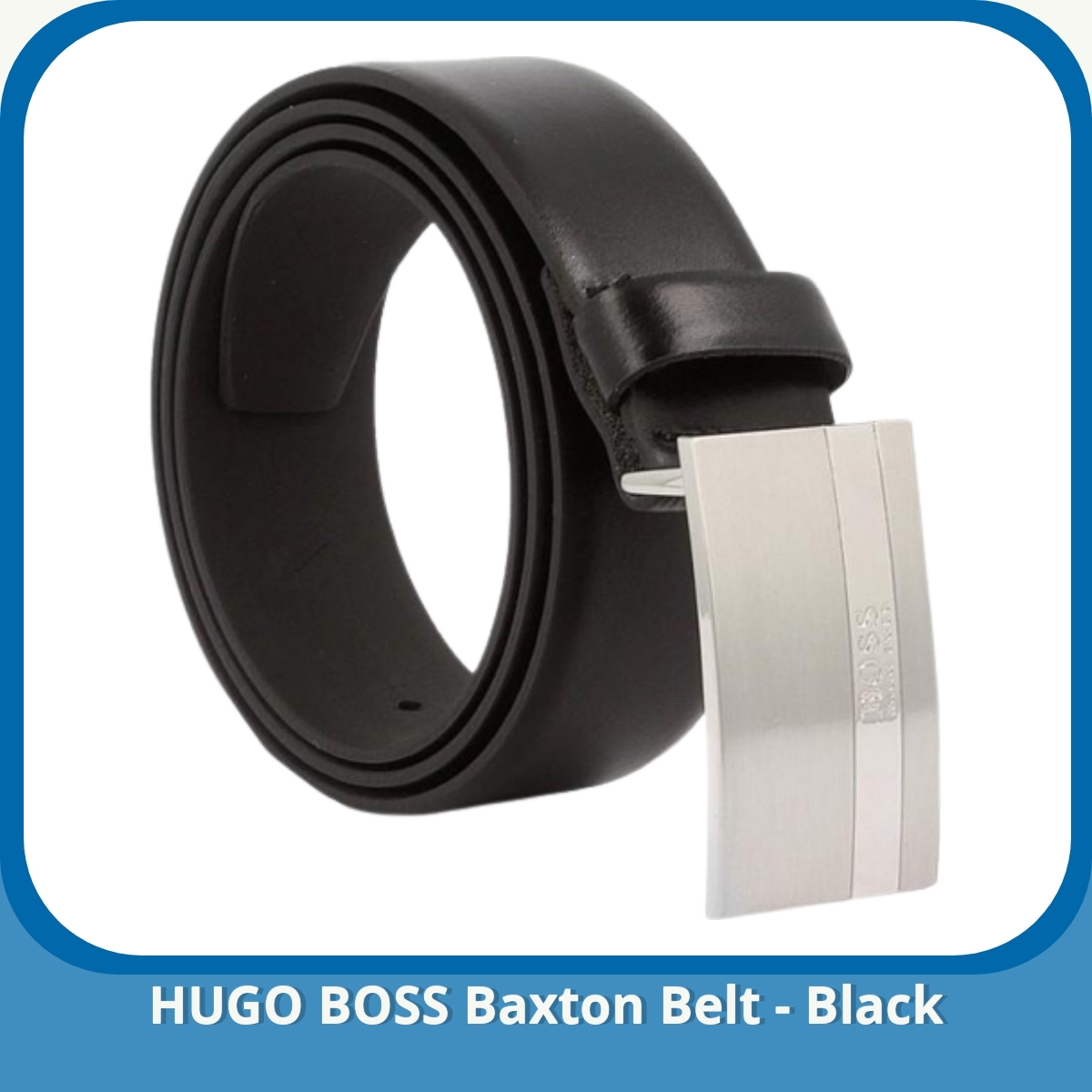 Anmeldelse af HUGO BOSS Baxton Belt - Black