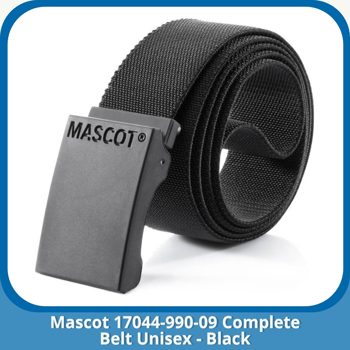 Anmeldelse af Mascot 17044-990-09 Complete Belt Unisex - Black