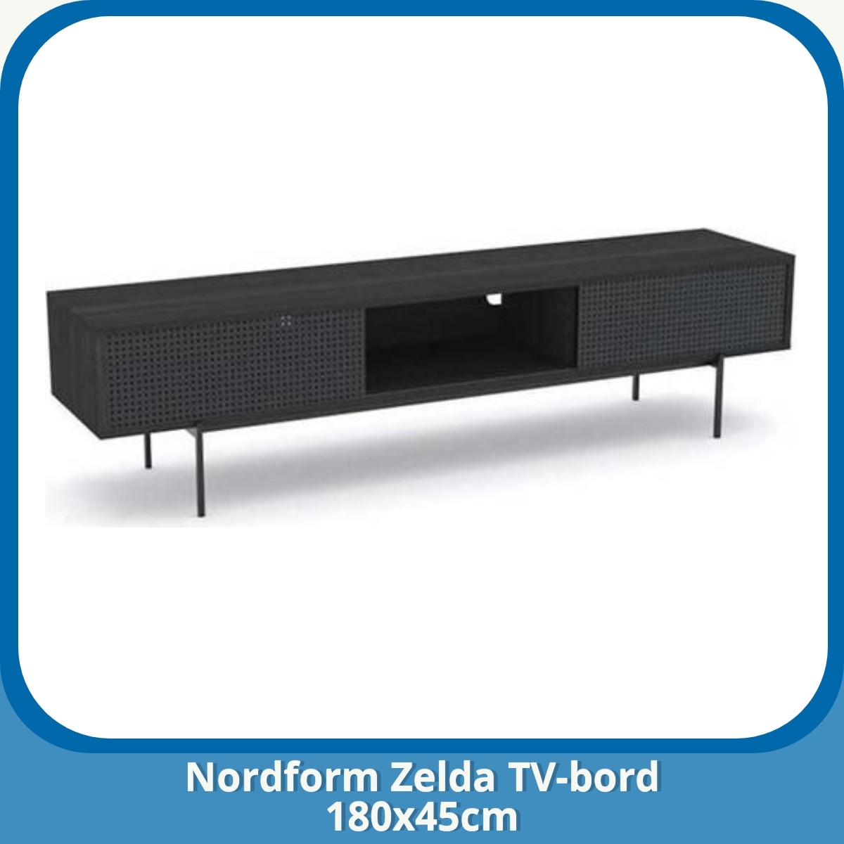 Anmeldelse af Nordform Zelda TV-bord 180x45cm