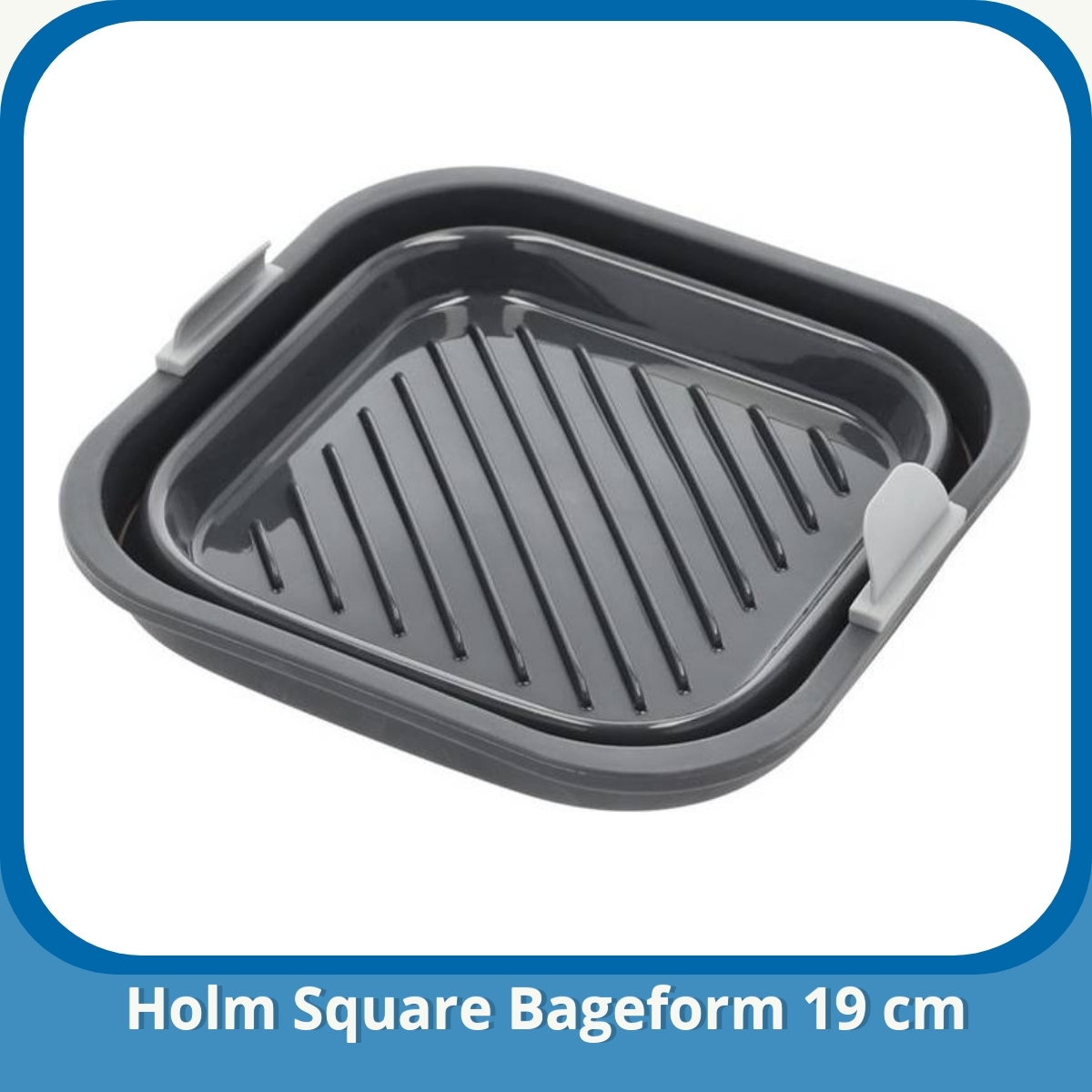Anmeldelse af Holm Square Bageform 19 cm