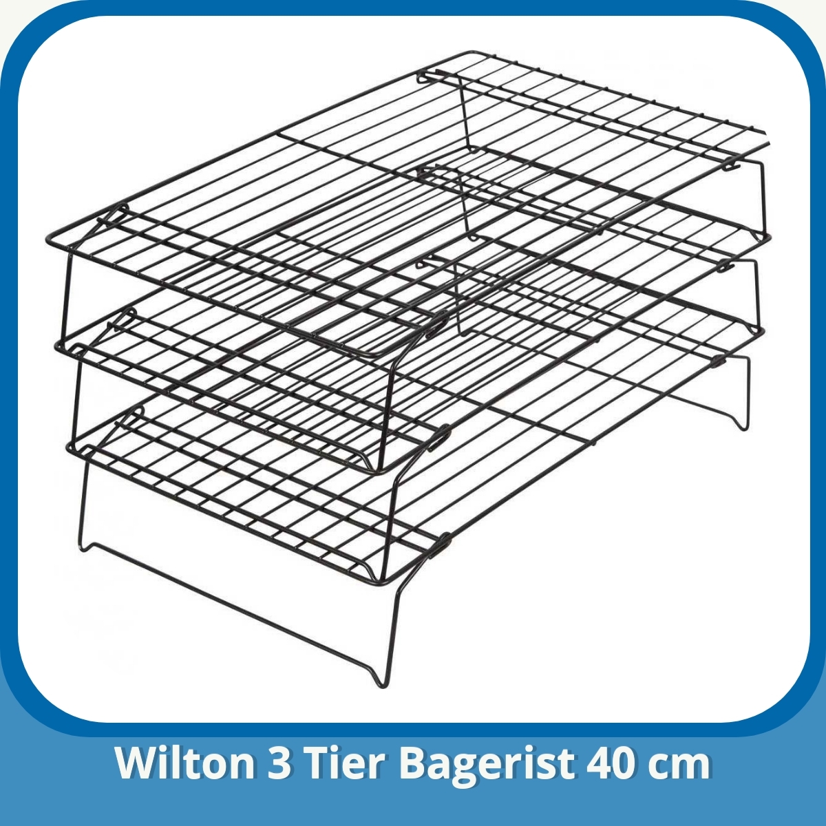 Anmeldelse af Wilton 3 Tier Bagerist 40 cm