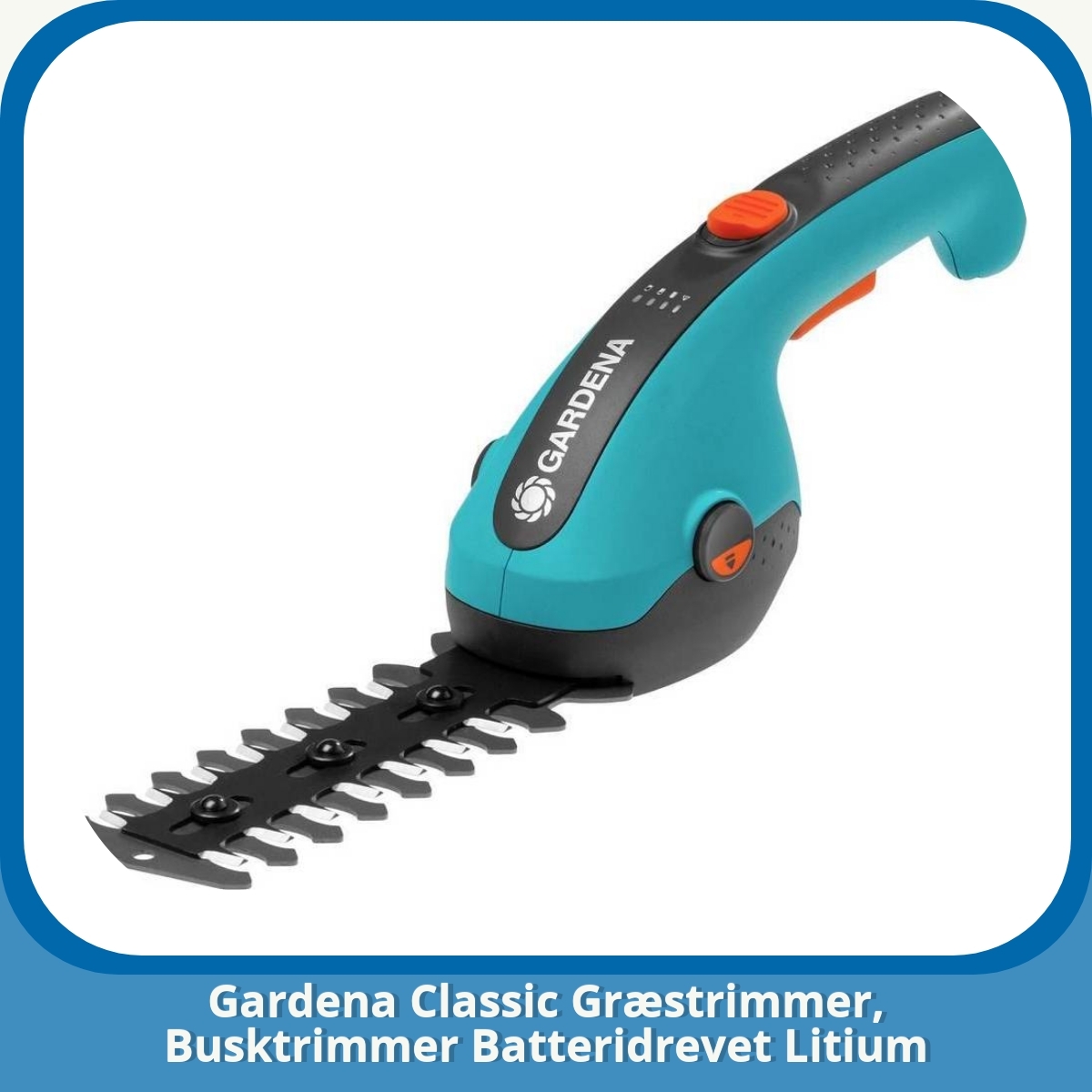 Anmeldelse af Gardena Classic Græstrimmer, Busktrimmer Batteridrevet Litium