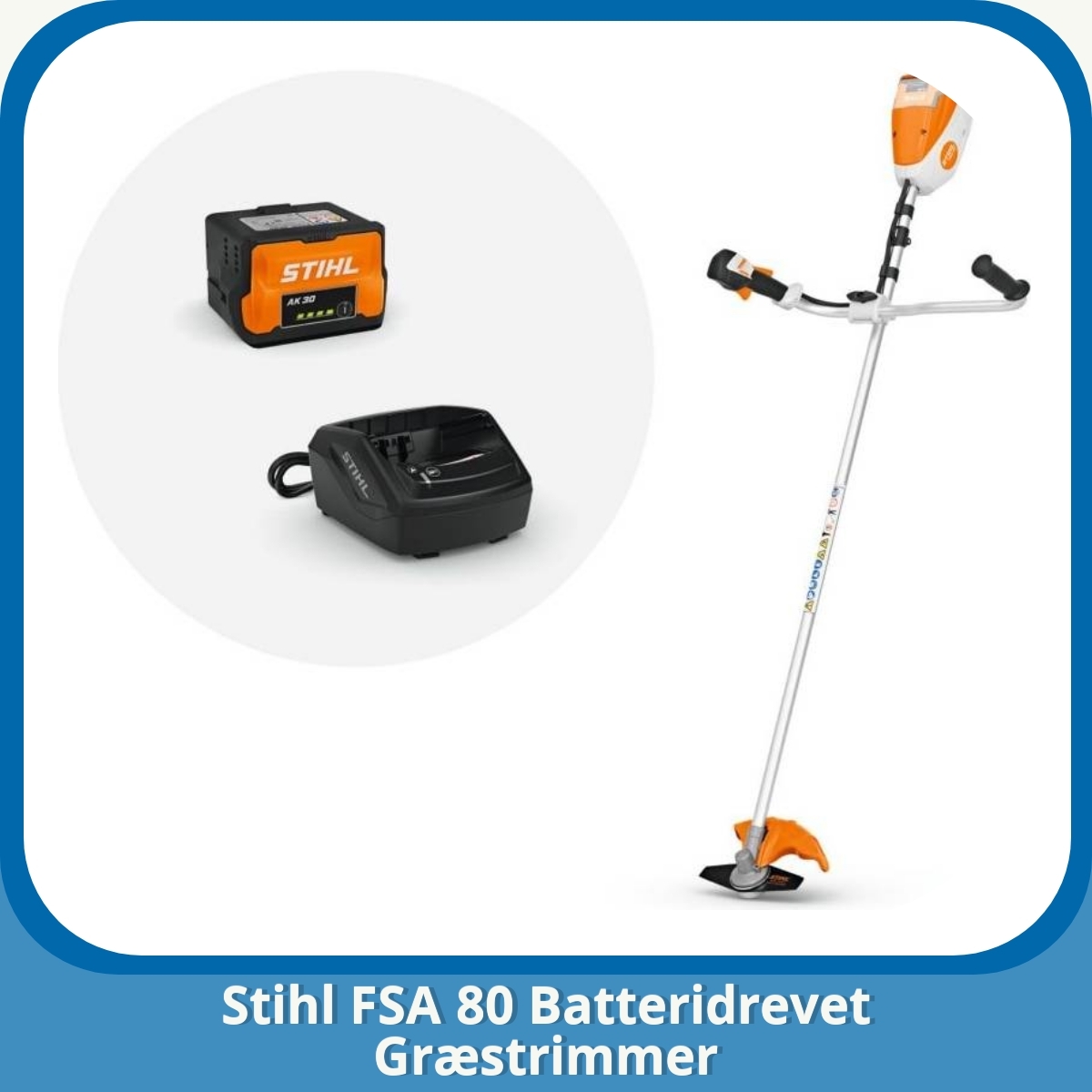 Anmeldelse af Stihl FSA 80 Batteridrevet Græstrimmer