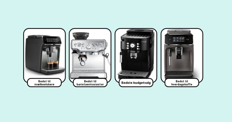  7 Bedste Automatiske Espressomaskiner 2025 