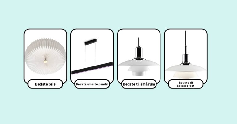 Vp1 Mat Sort → 7 Bedste Loftlamper (2026)