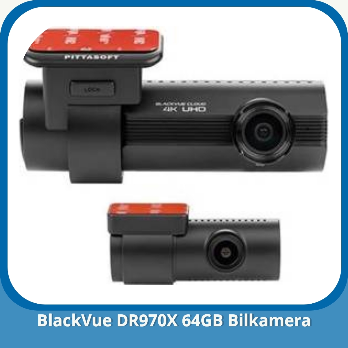Anmeldelse af BlackVue DR970X 64GB Bilkamera
