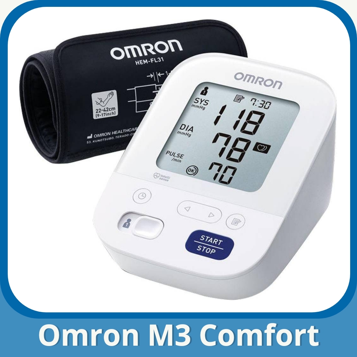 Anmeldelse af Omron M3 Comfort