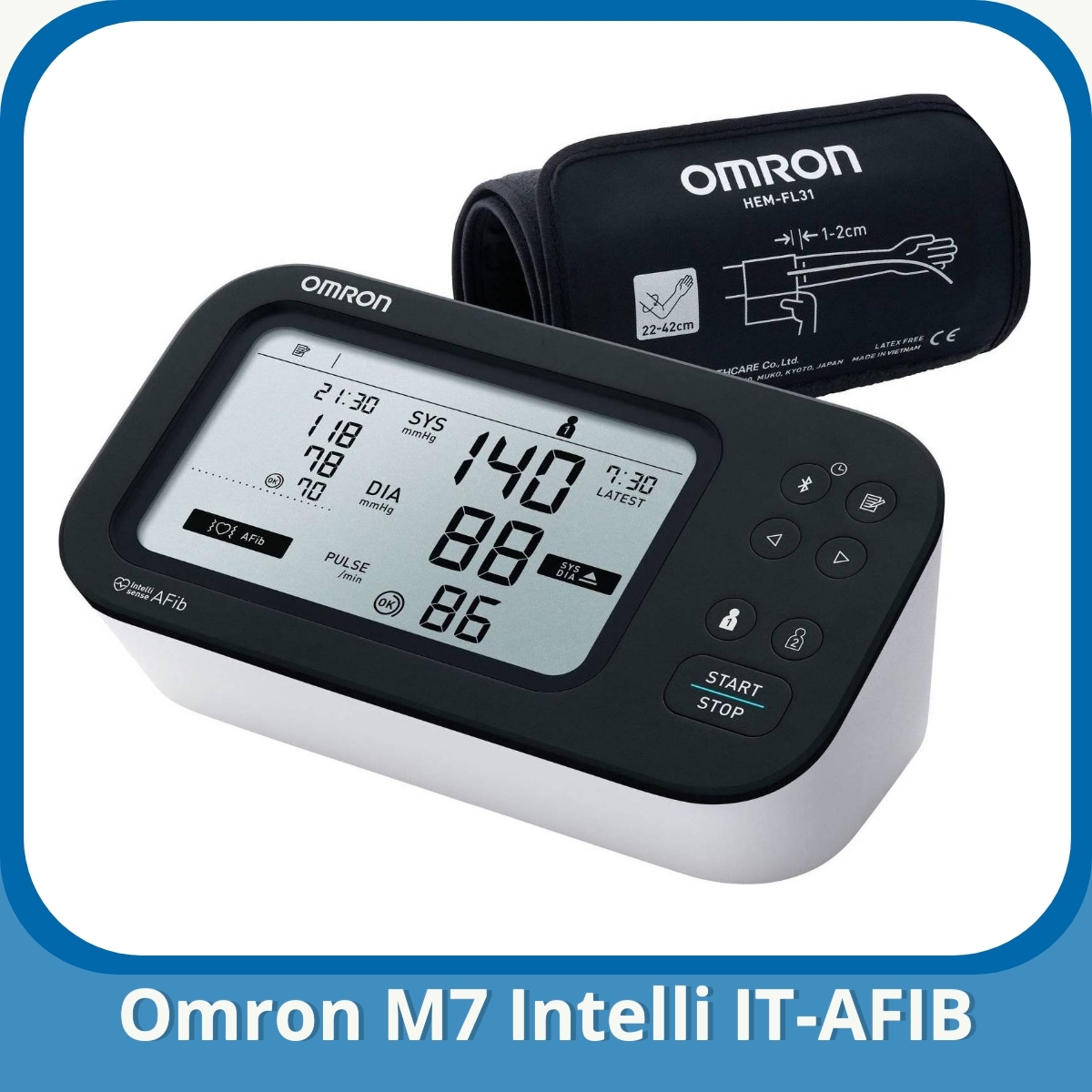 Anmeldelse af Omron M7 Intelli IT-AFIB