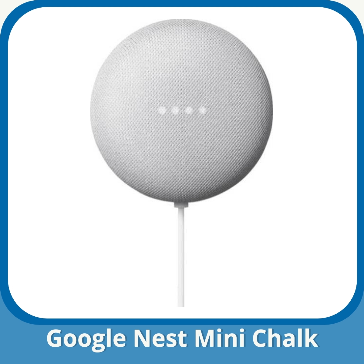 Anmeldelse af Google Nest Mini Chalk