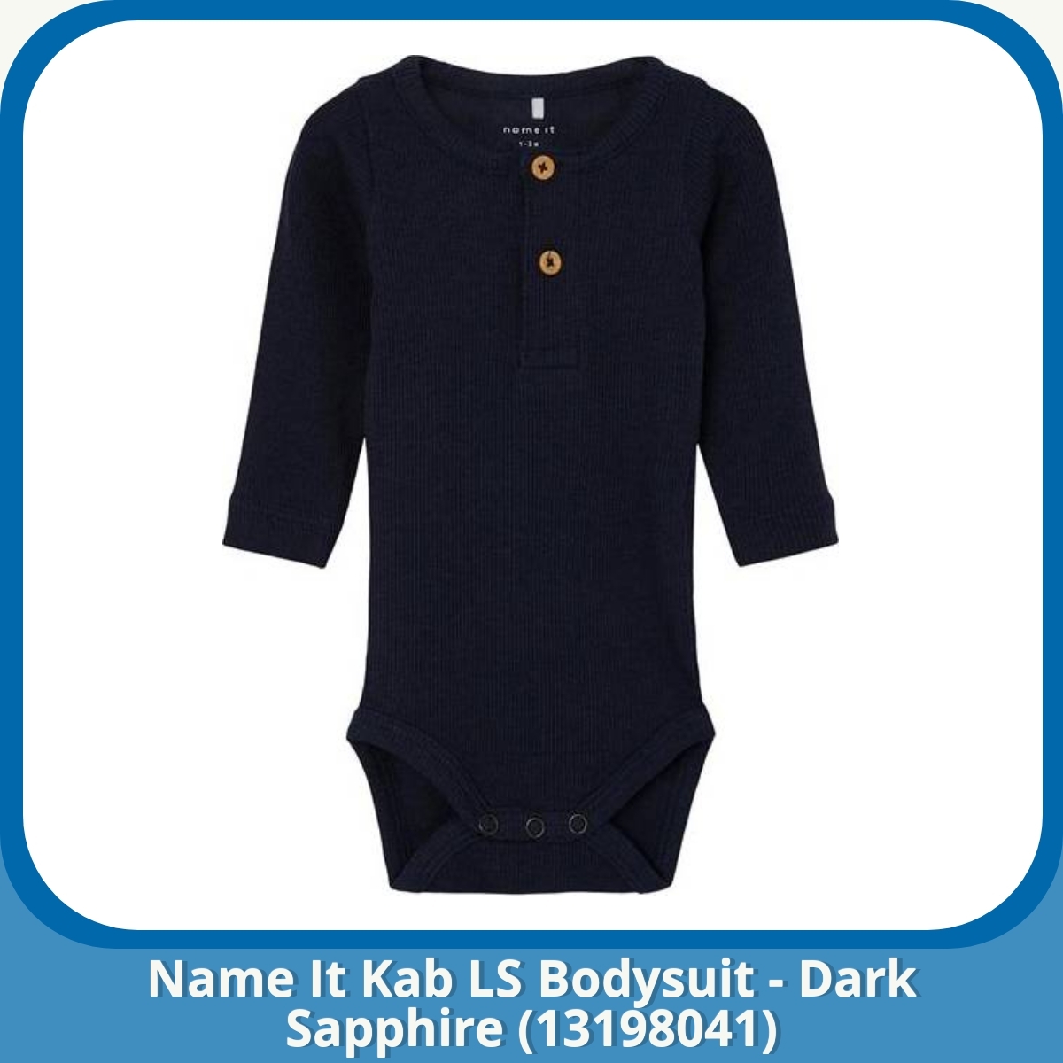Anmeldelse af Name It Kab LS Bodysuit - Dark Sapphire (13198041)
