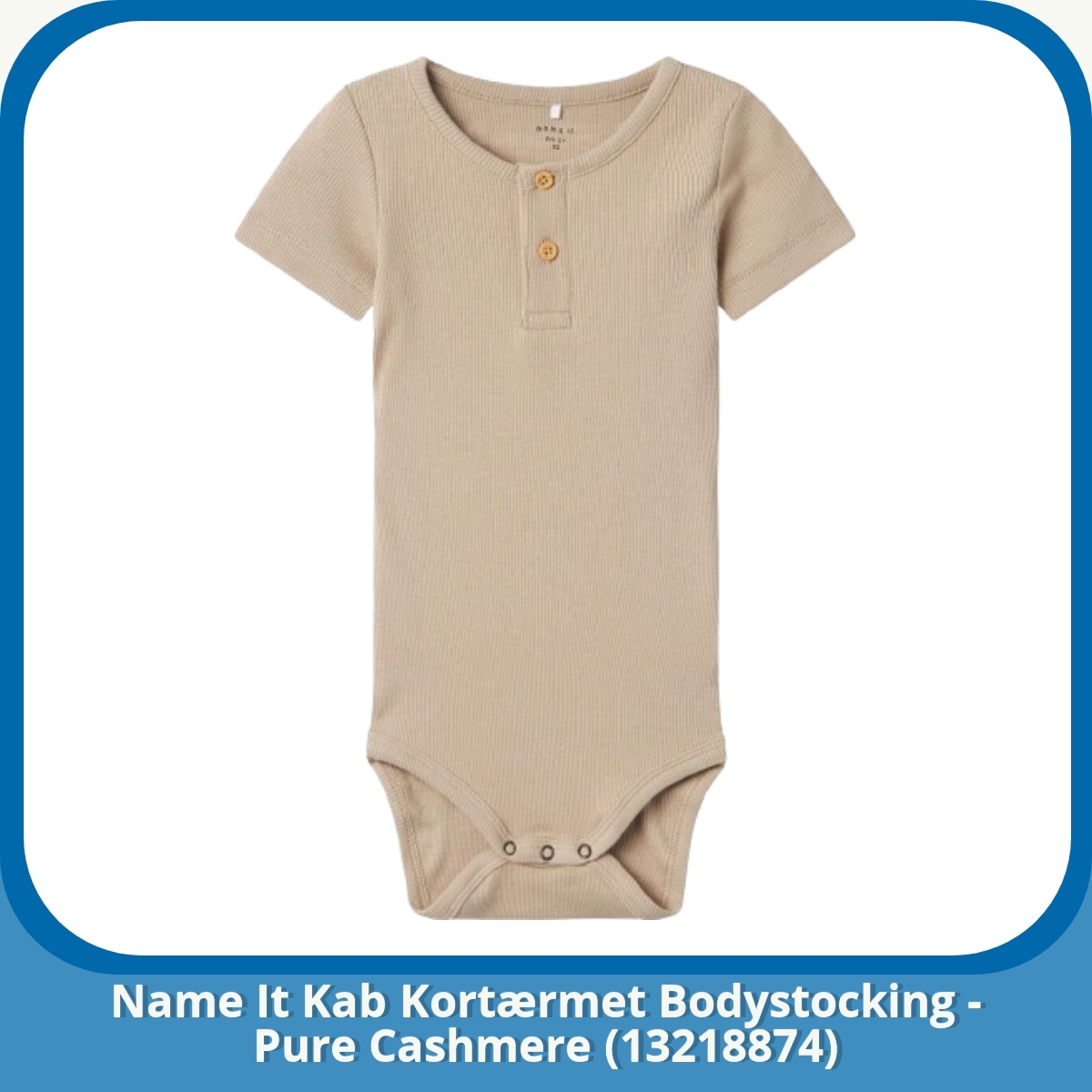 Anmeldelse af Name It Kab Kortærmet Bodystocking - Pure Cashmere (13218874)