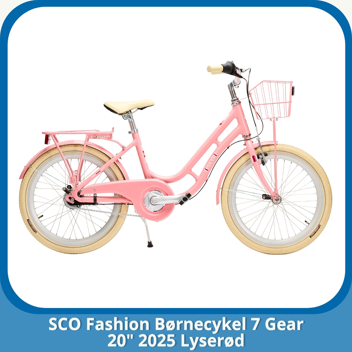 Anmeldelse af SCO Fashion Børnecykel 7 Gear 20