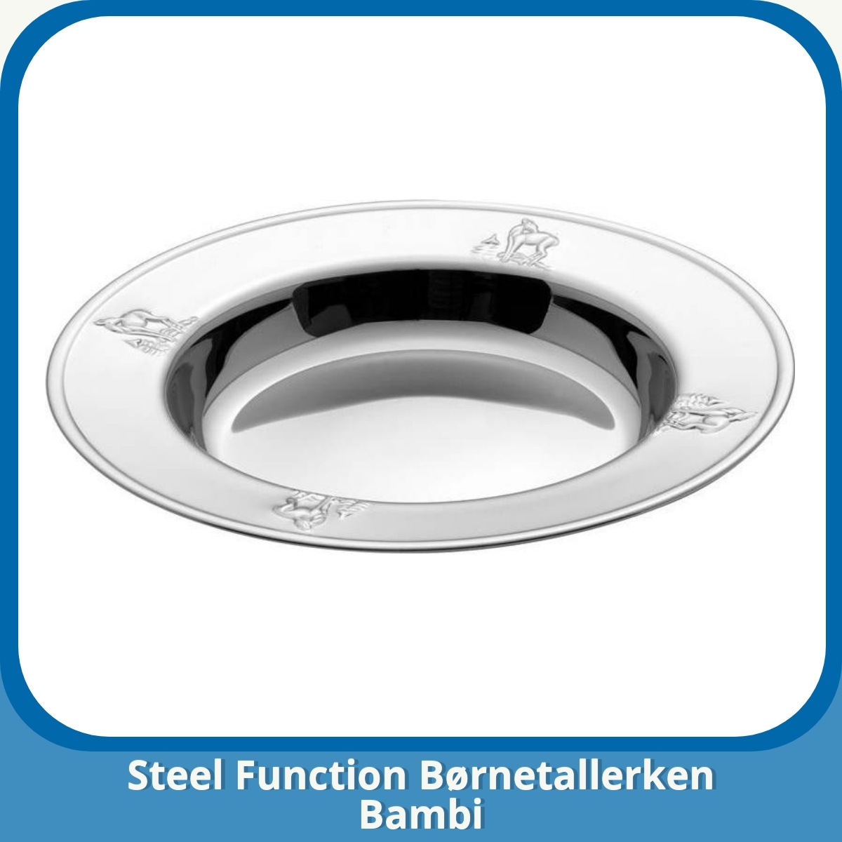 Anmeldelse af Steel Function Børnetallerken Bambi