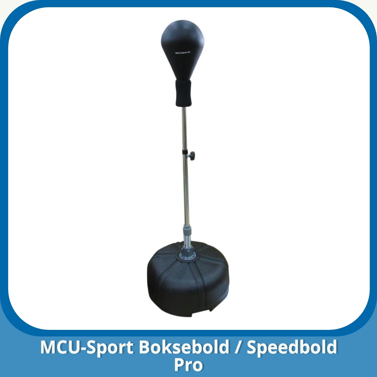 Anmeldelse af MCU-Sport Boksebold / Speedbold Pro