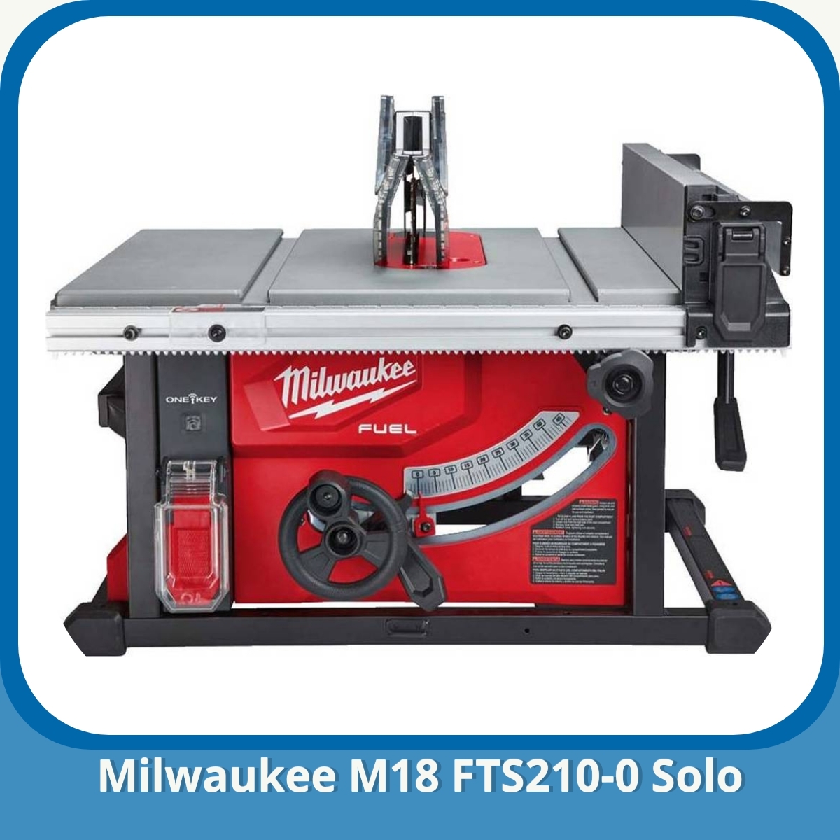 Anmeldelse af Milwaukee M18 FTS210-0 Solo