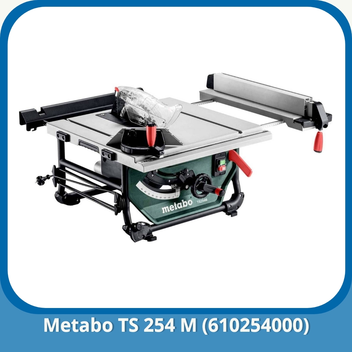 Anmeldelse af Metabo TS 254 M (610254000)