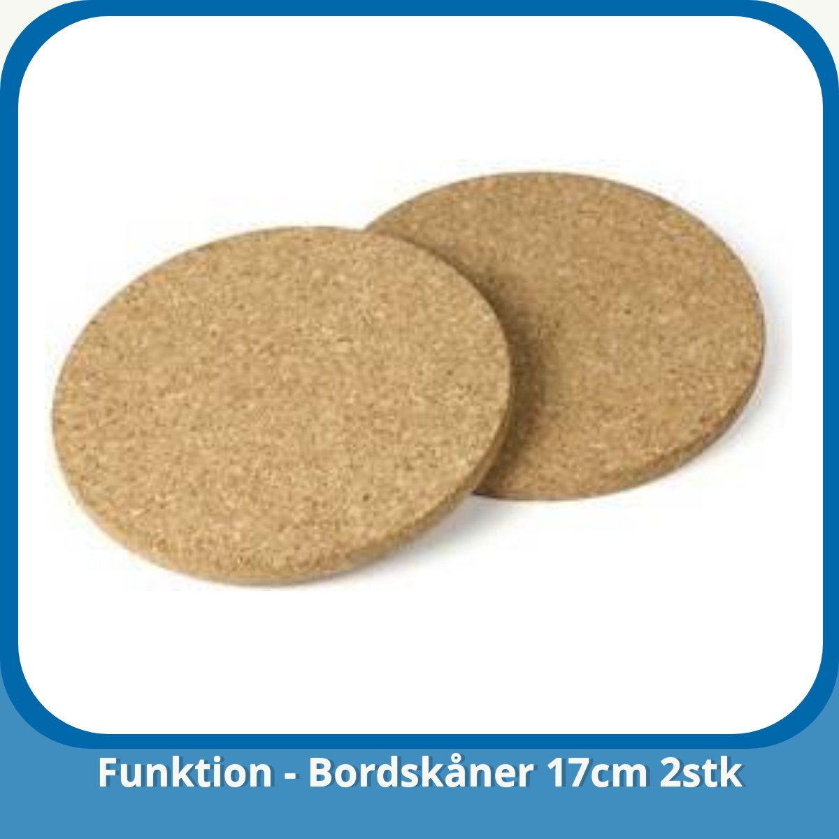 Anmeldelse af Funktion - Bordskåner 17cm 2stk
