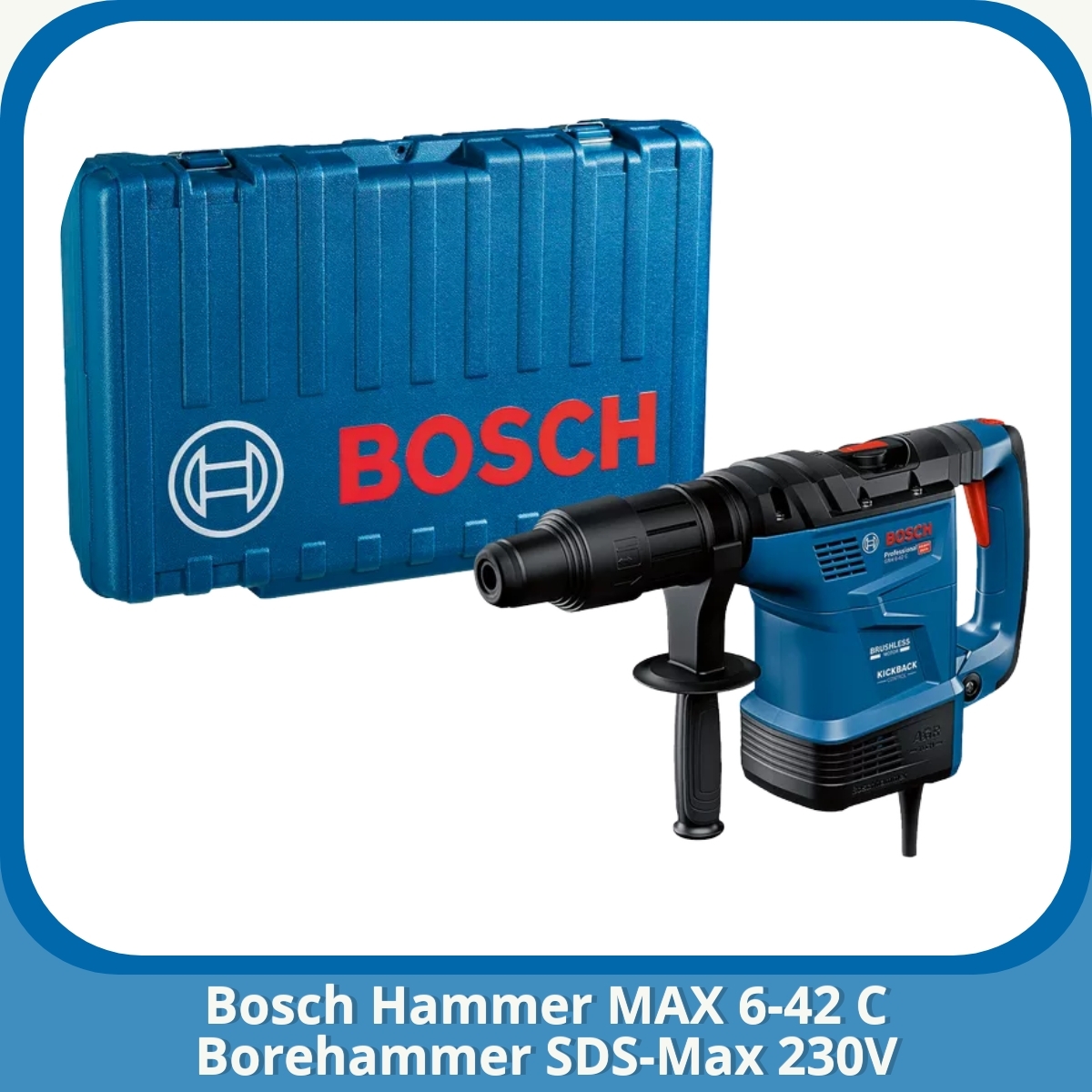 Anmeldelse af Bosch Hammer MAX 6-42 C Borehammer SDS-Max 230V
