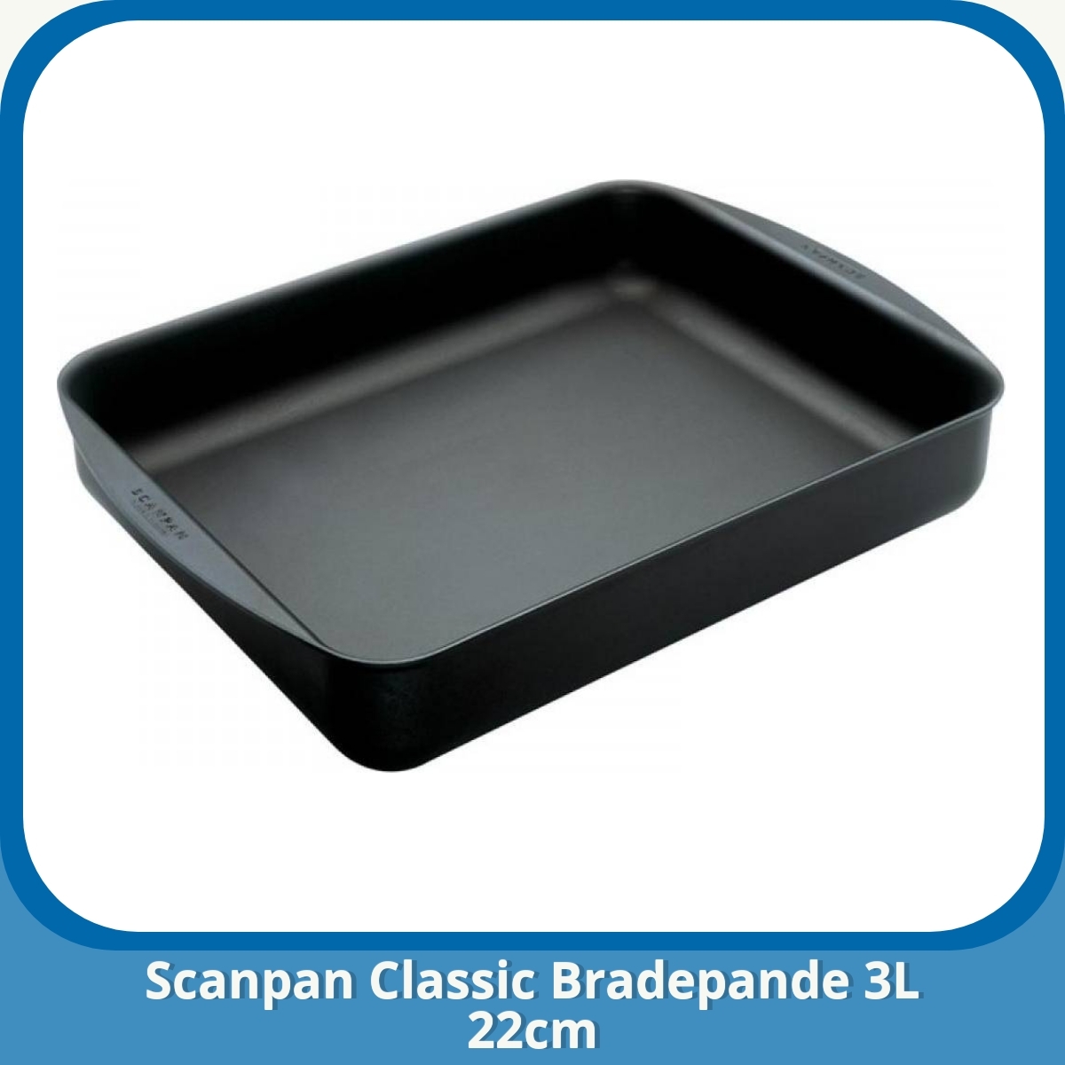 Anmeldelse af Scanpan Classic Bradepande 3L 22cm