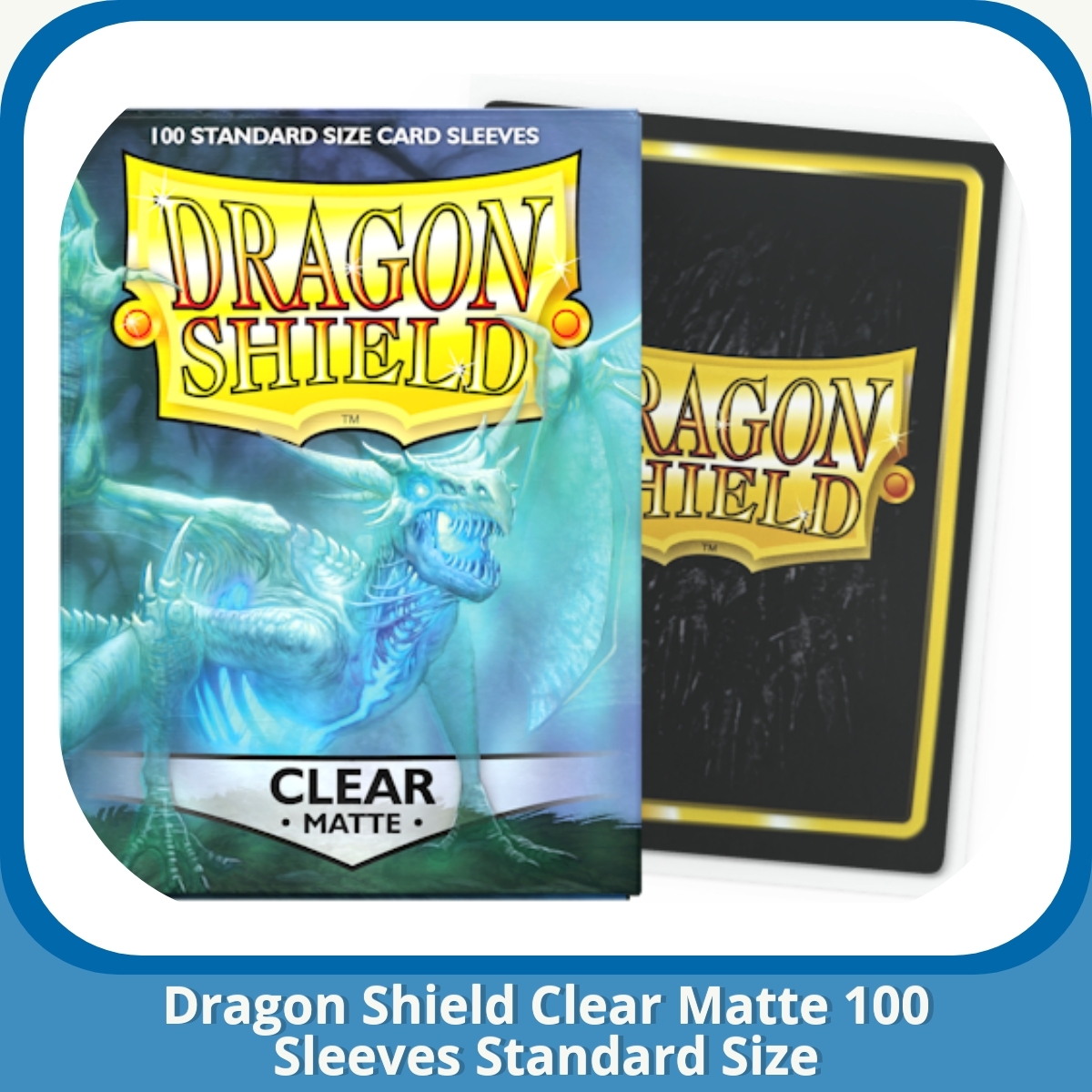 Anmeldelse af Dragon Shield Clear Matte 100 Sleeves Standard Size