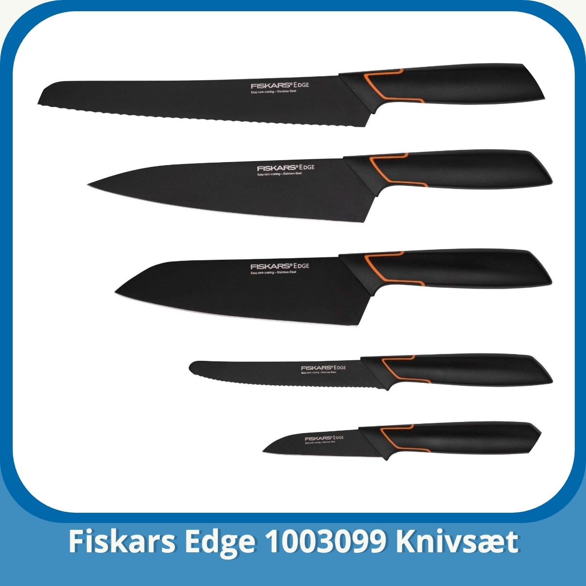 Anmeldelse af Fiskars Edge 1003099 Knivsæt