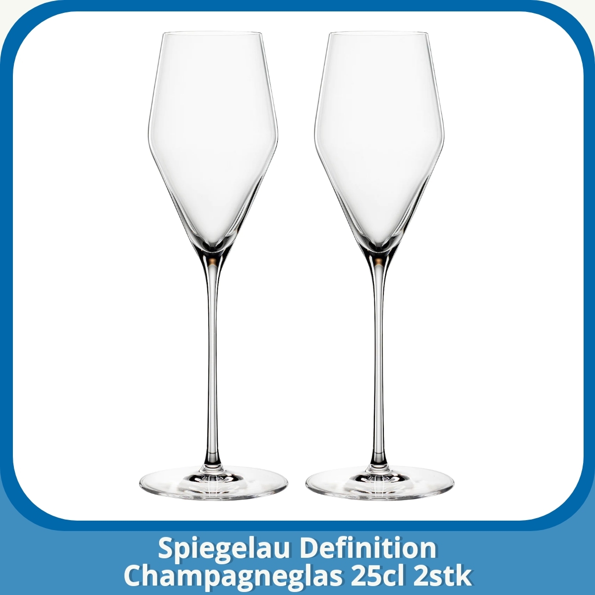 Anmeldelse af Spiegelau Definition Champagneglas 25cl 2stk